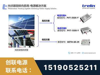青铜峡-光伏跟踪转向系统-电源解决方案